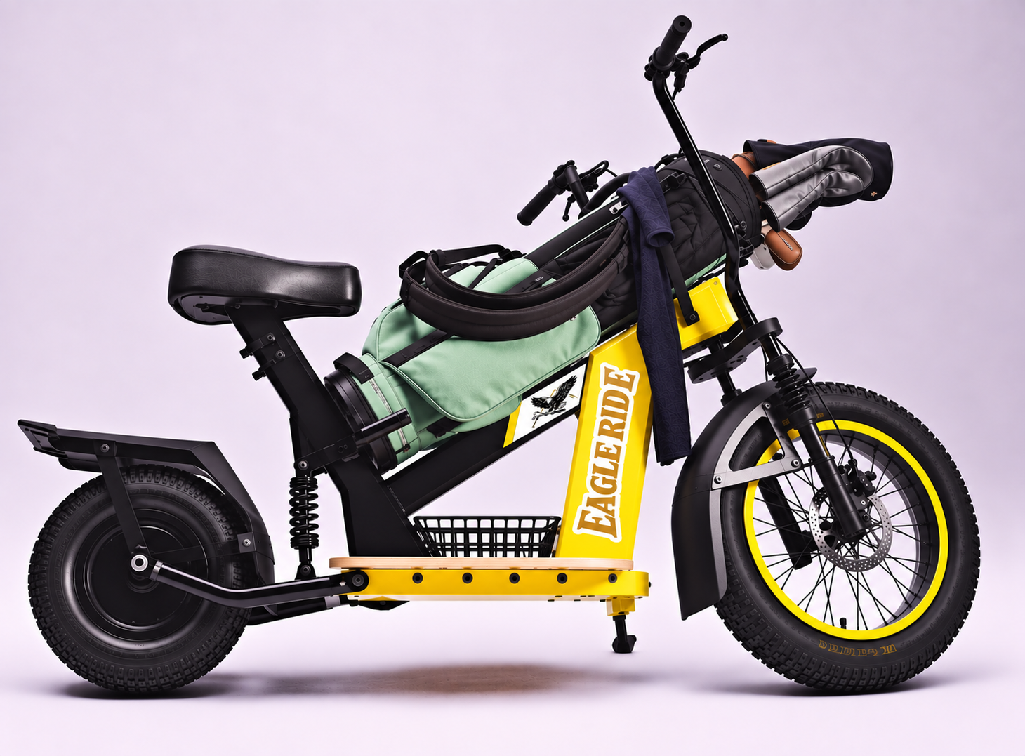Photo de référence du scooter EAGLERIDE jaune